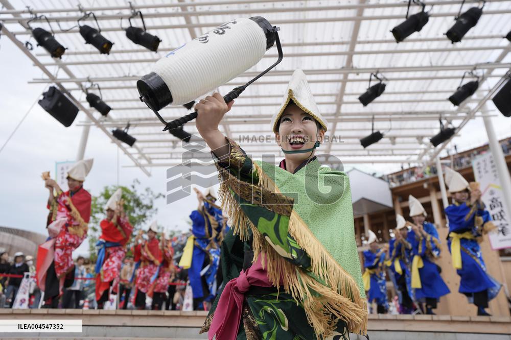 Yosakoi dance at Osaka expo