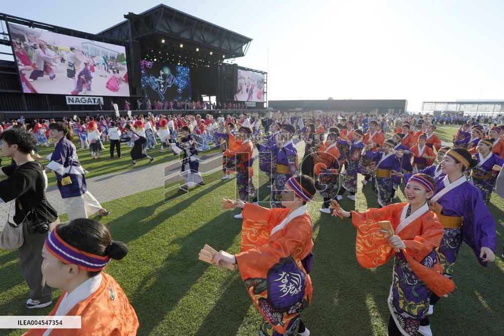 Yosakoi dance at Osaka expo