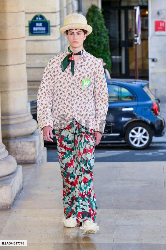 PFW - Walter Van Beirendonck Runway