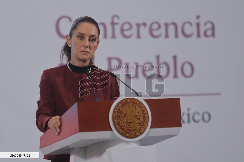 President Claudia Sheinbaum News Conference - Mexico