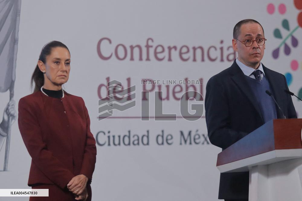 President Claudia Sheinbaum News Conference - Mexico