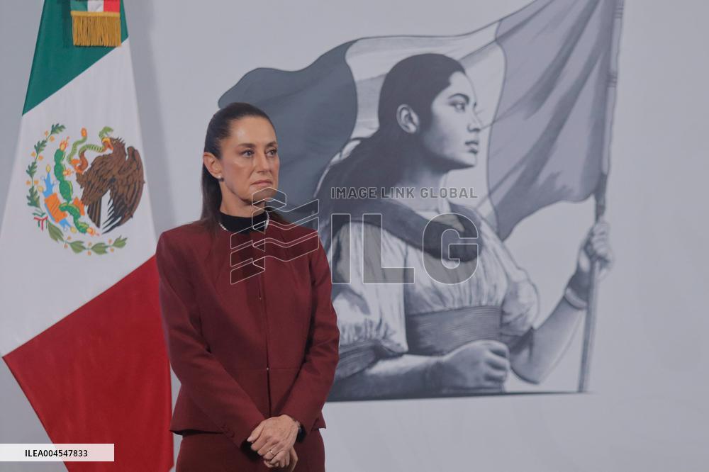 President Claudia Sheinbaum News Conference - Mexico