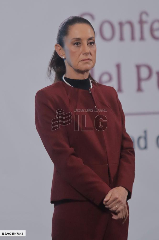 President Claudia Sheinbaum News Conference - Mexico