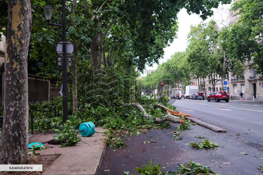 Recovery After Violent Storms in Paris - Paris