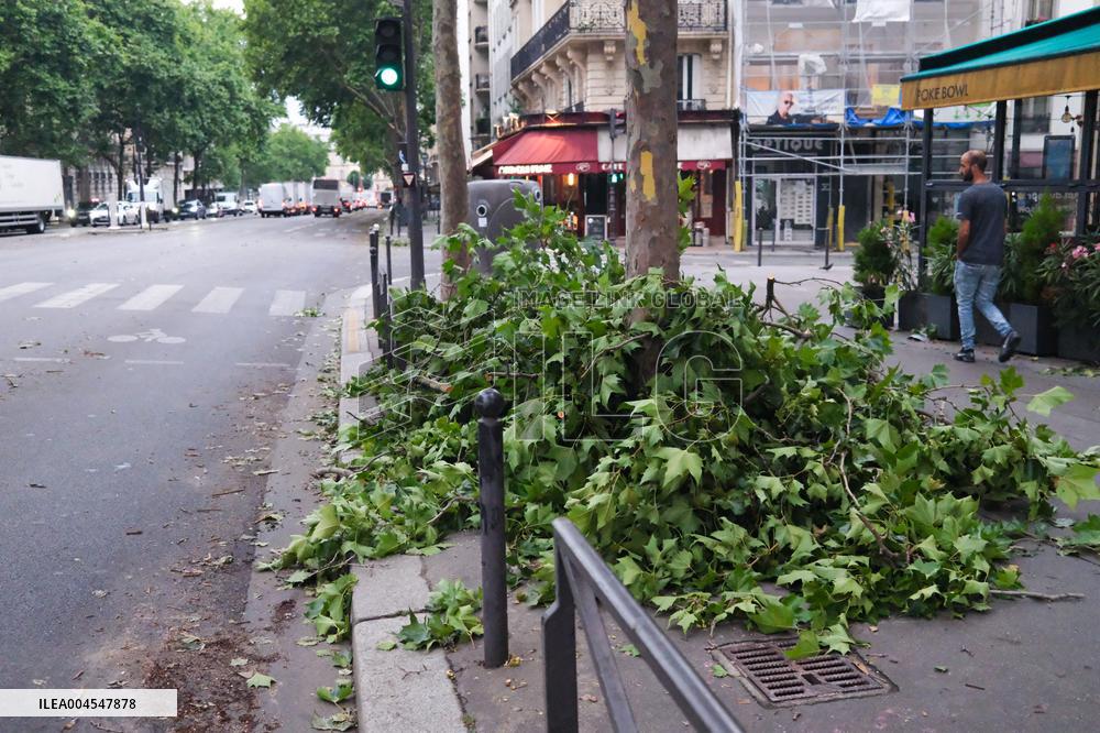 Recovery After Violent Storms in Paris - Paris