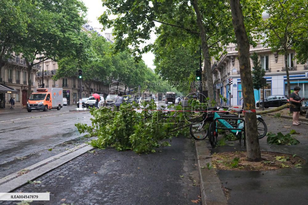Recovery After Violent Storms in Paris - Paris