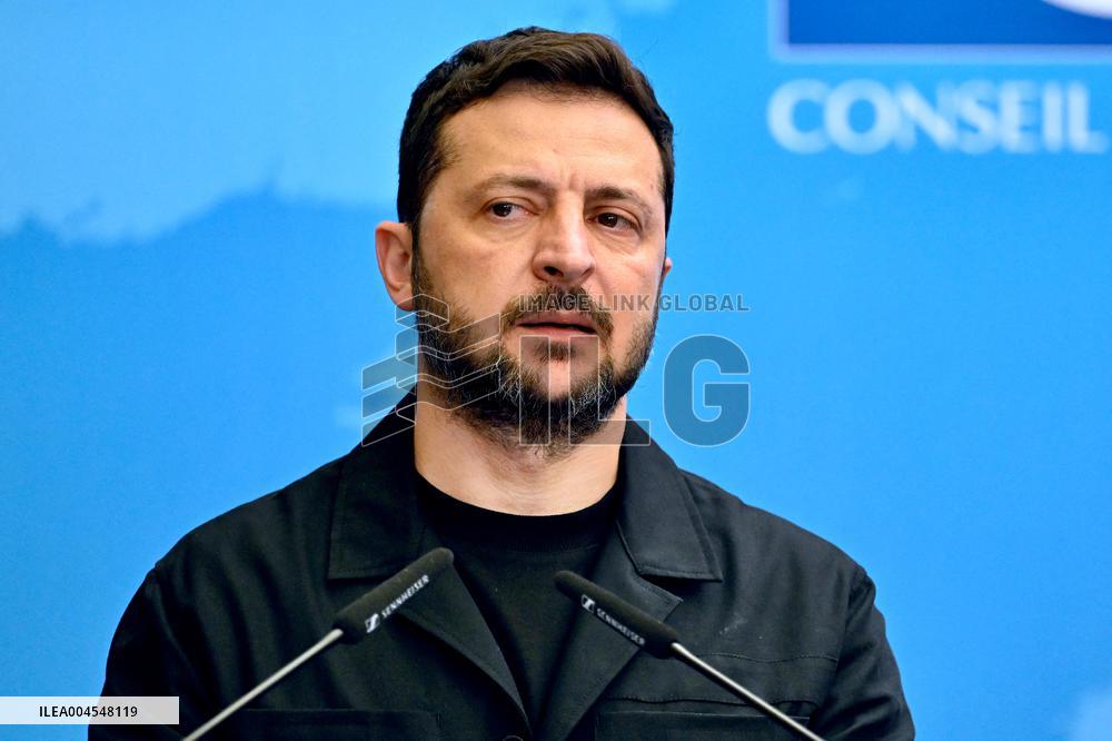 President Zelensky at the Council of Europe - Strasbourg