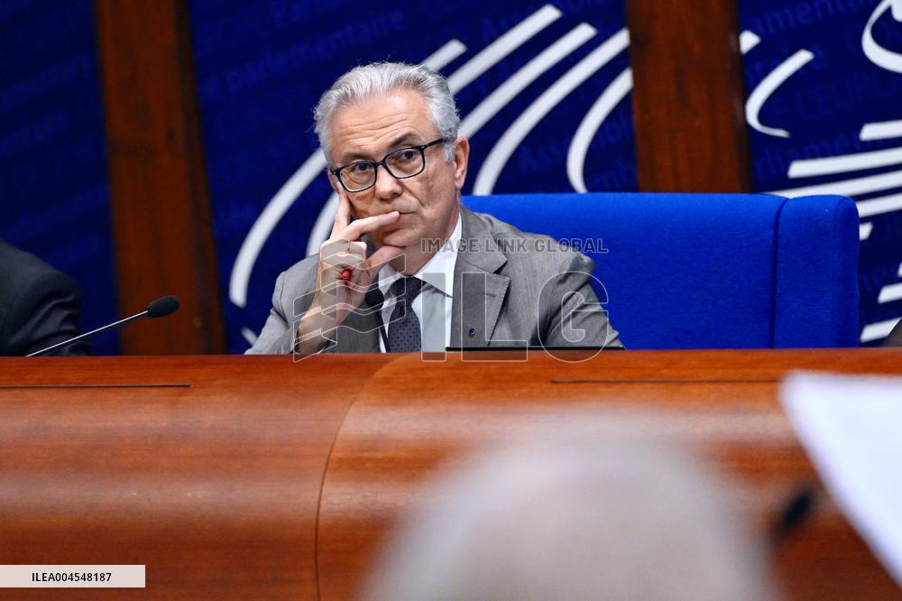 President Zelensky at the Council of Europe - Strasbourg