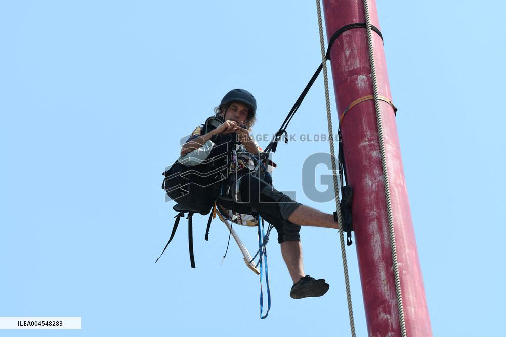 Extinction Rebellion Action Against Jeff Bezos’ Wedding - Venice