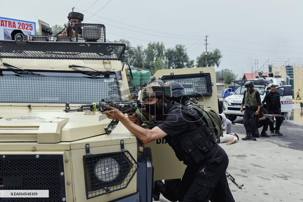 Security Mock Drill in Srinagar - India