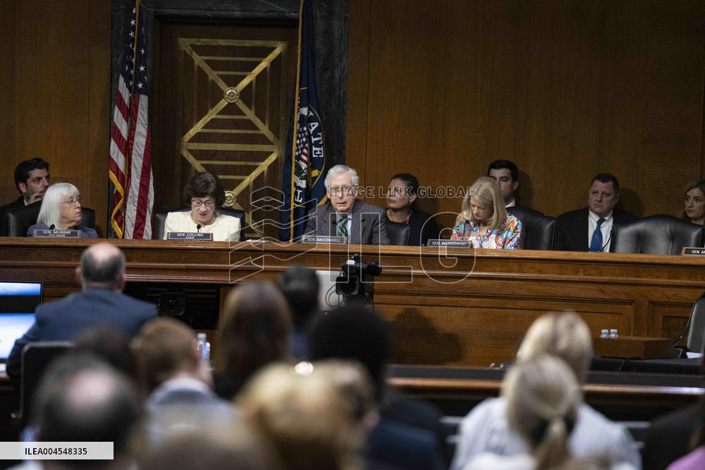 Russell Vought Testimong before the US Senate Committee on Appropriations