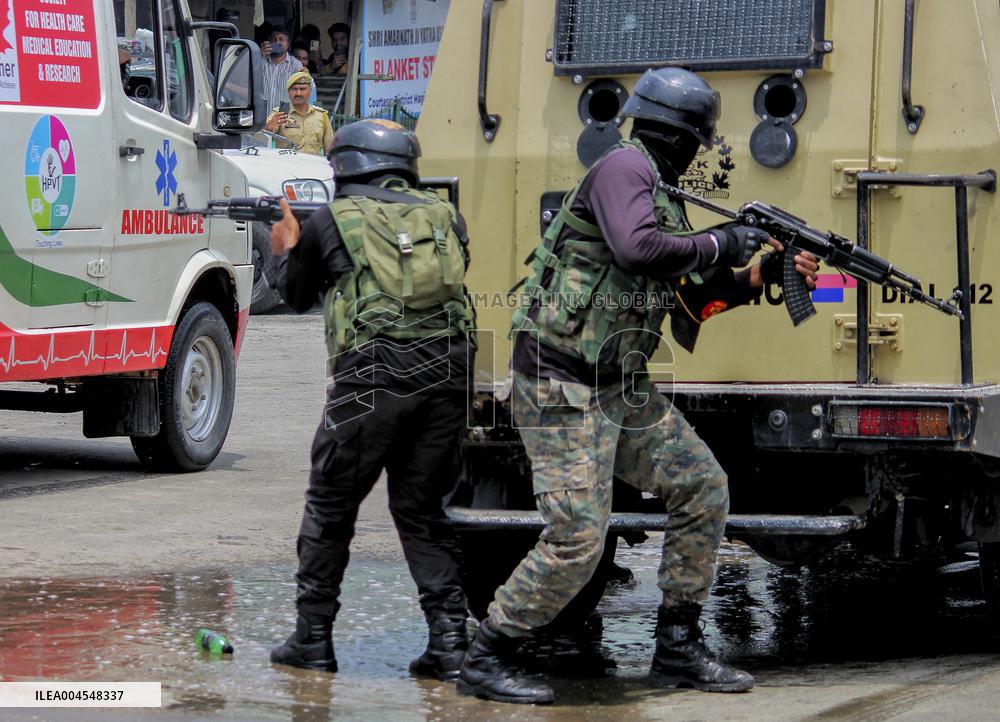 Security Mock Drill in Srinagar - India