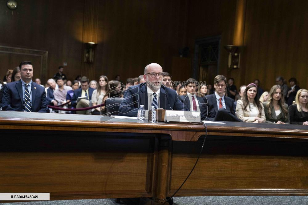 Russell Vought Testimong before the US Senate Committee on Appropriations