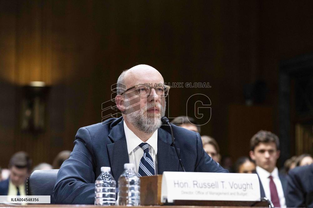 Russell Vought Testimong before the US Senate Committee on Appropriations
