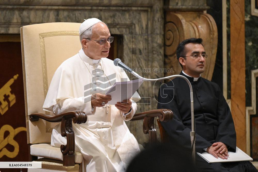 Pope Leo XIV Meets Aid Agencies for the Oriental Churches - Vatican