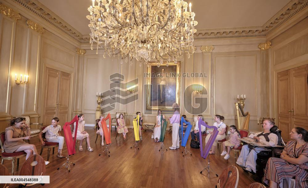 Princess Elisabeth Hosts Young Patients at Royal Palace - Brussels