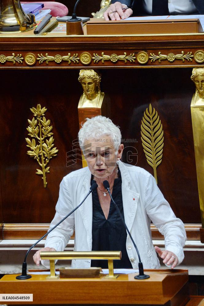 Debate At The National Assembly - Paris
