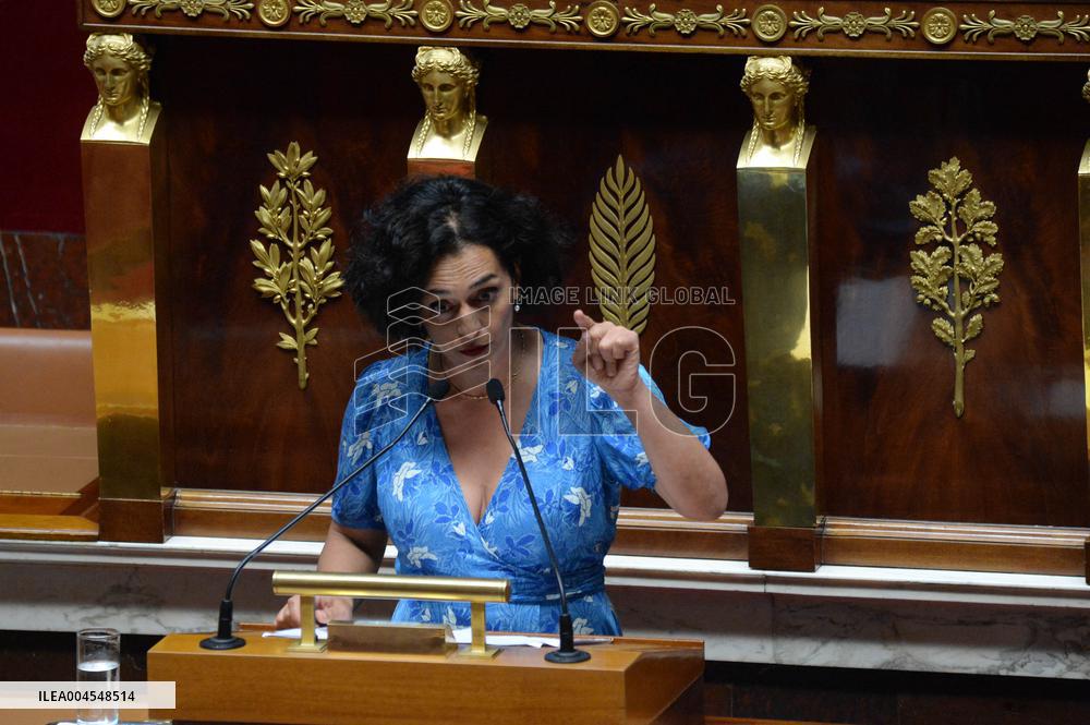 Debate At The National Assembly - Paris