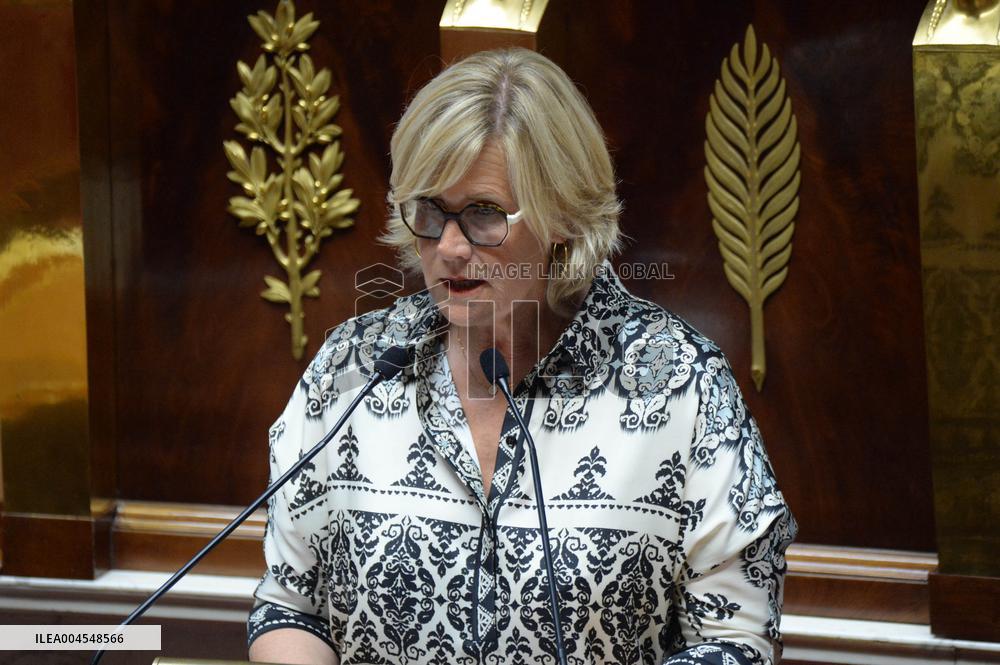 Debate At The National Assembly - Paris