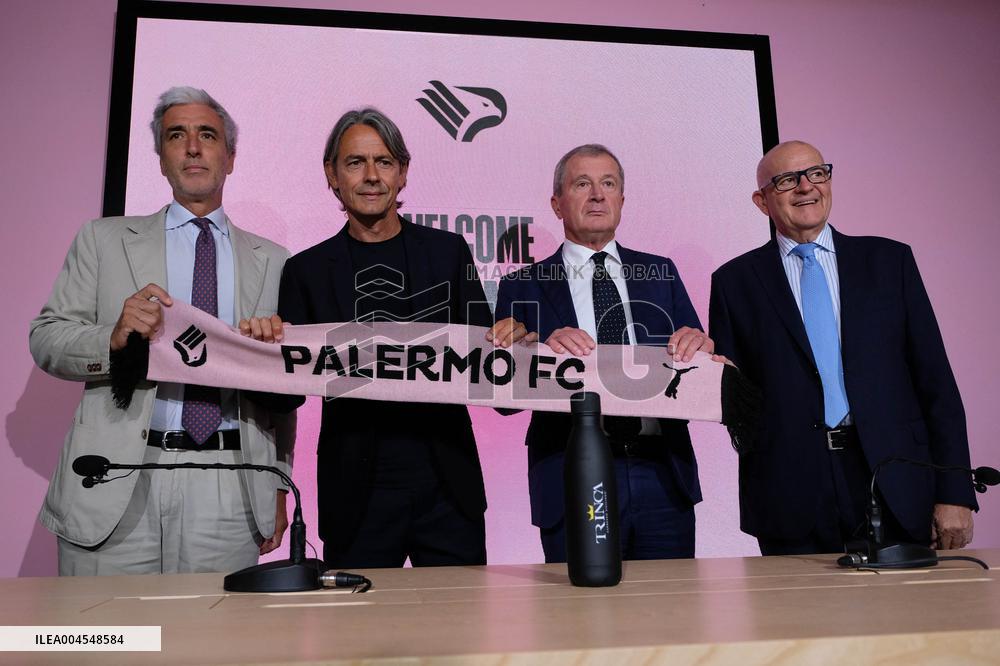 CALCIO - Serie B - Filippo Inzaghi new coach Palermo Calcio - Press Conference