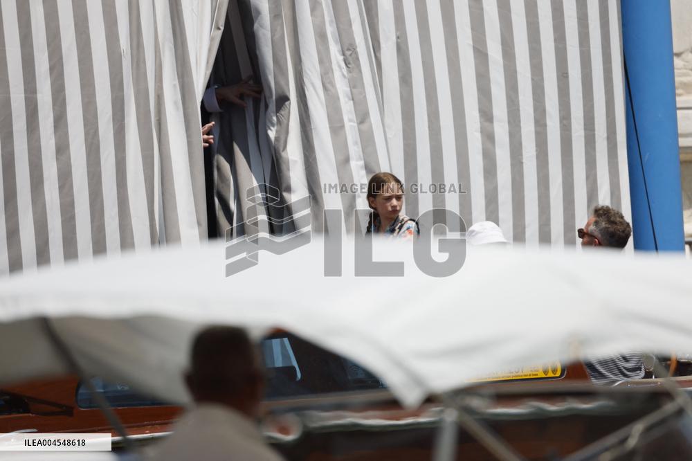 Guests Arrives at Aman Venice Hotel - Venice