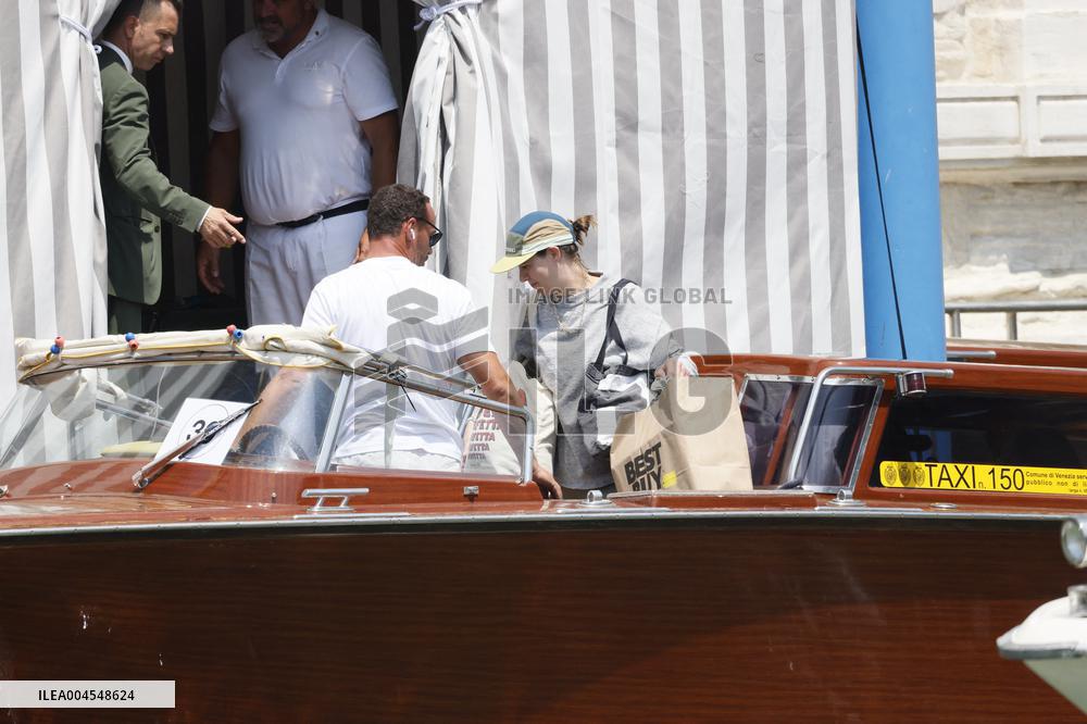 Guests Arrives at Aman Venice Hotel - Venice