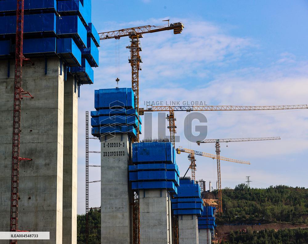 Qinglongjianhe Special Bridge Construction in Sanmenxia
