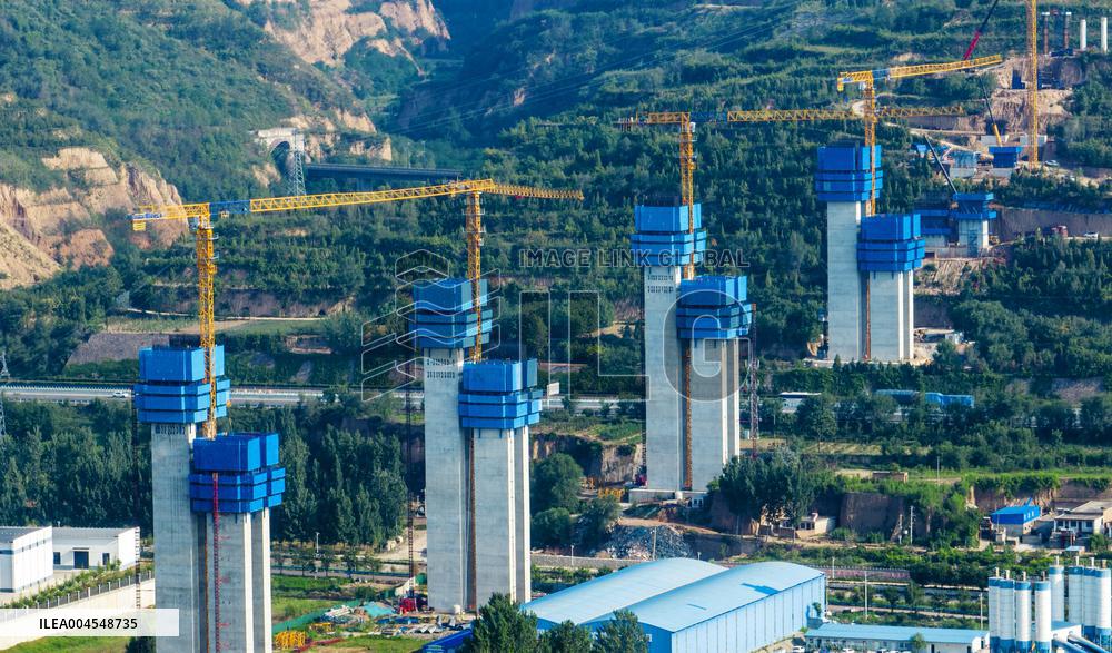 Qinglongjianhe Special Bridge Construction in Sanmenxia