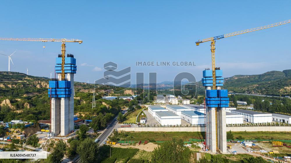 Qinglongjianhe Special Bridge Construction in Sanmenxia