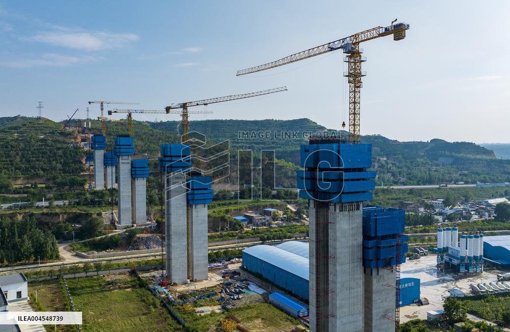 Qinglongjianhe Special Bridge Construction in Sanmenxia