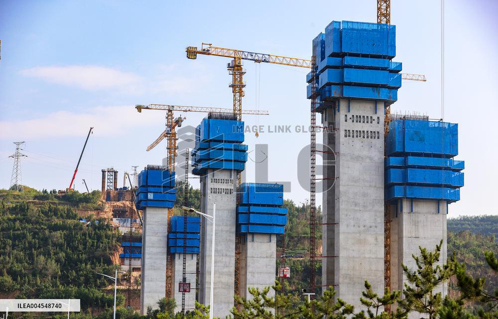 Qinglongjianhe Special Bridge Construction in Sanmenxia