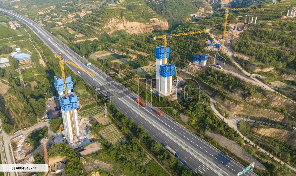 Qinglongjianhe Special Bridge Construction in Sanmenxia