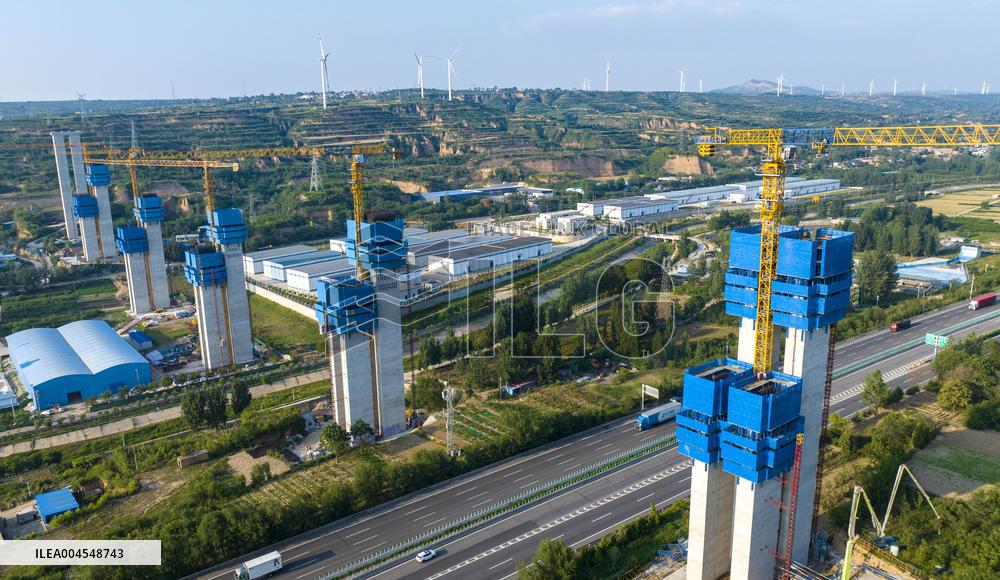 Qinglongjianhe Special Bridge Construction in Sanmenxia