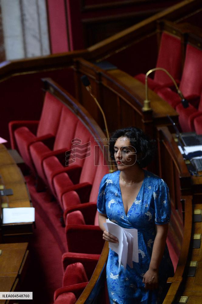 Debate At The National Assembly - Paris