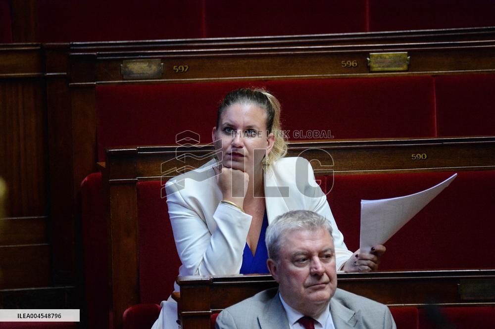 Debate At The National Assembly - Paris
