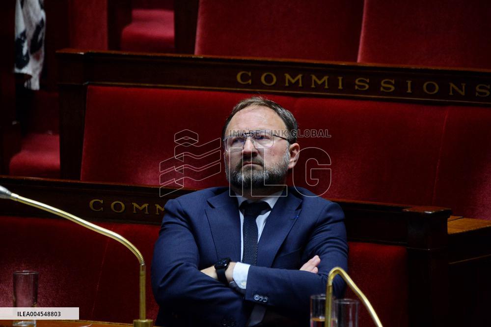 Debate At The National Assembly - Paris