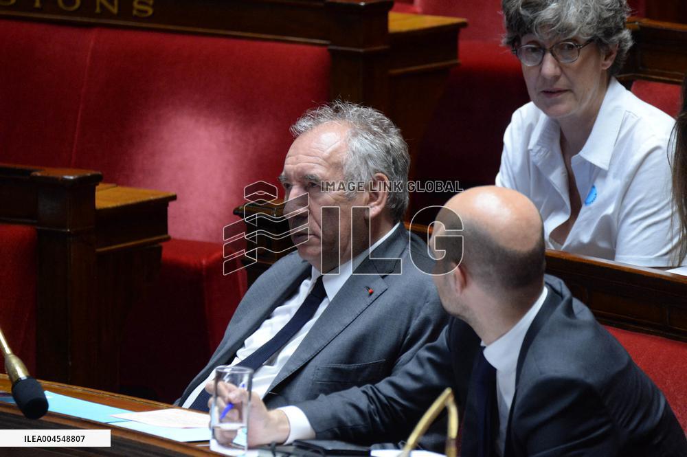 Debate At The National Assembly - Paris