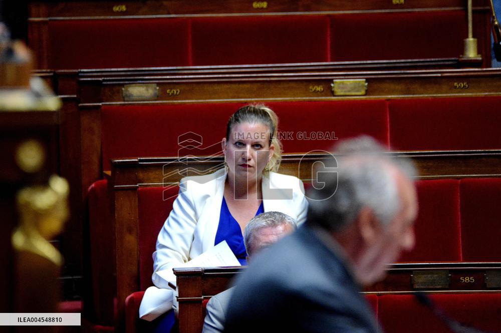 Debate At The National Assembly - Paris