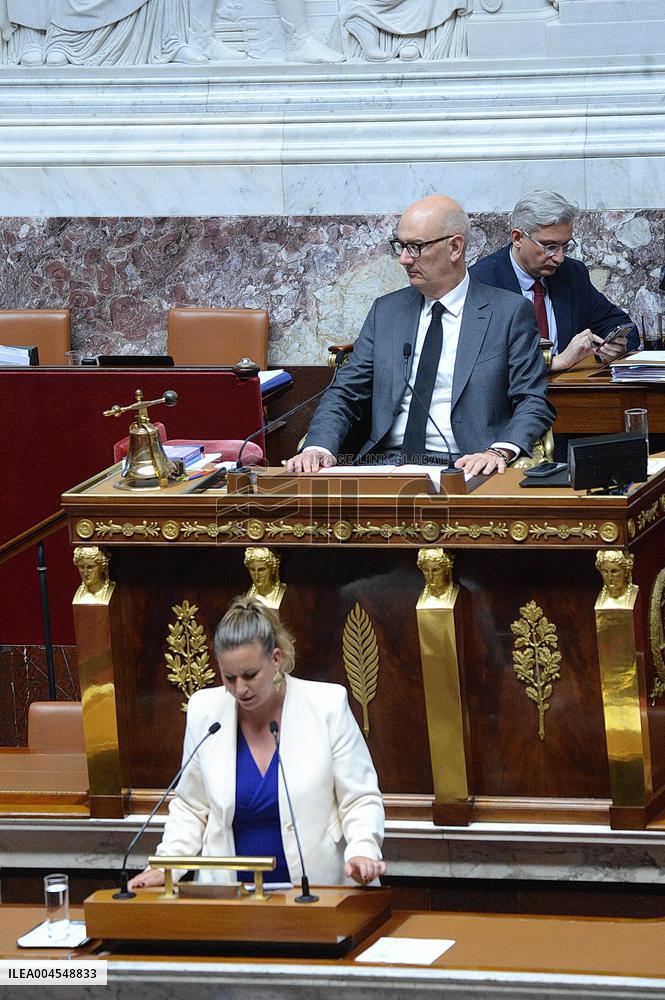 Debate At The National Assembly - Paris