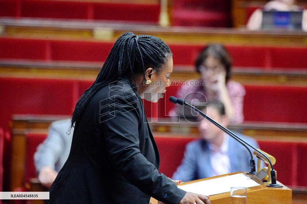 Debate At The National Assembly - Paris