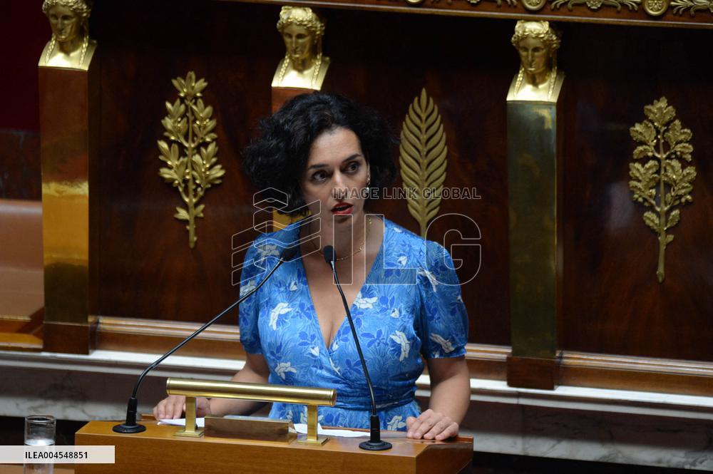Debate At The National Assembly - Paris