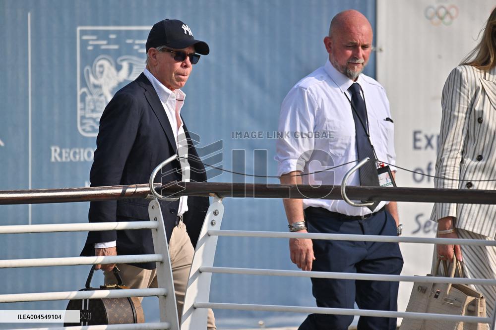 Tommy Hilfiger At Venice Airport - Italy