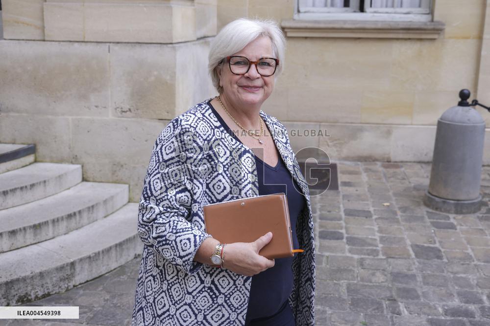 PM Bayrou Press Conference At Hotel De Matignon - Paris