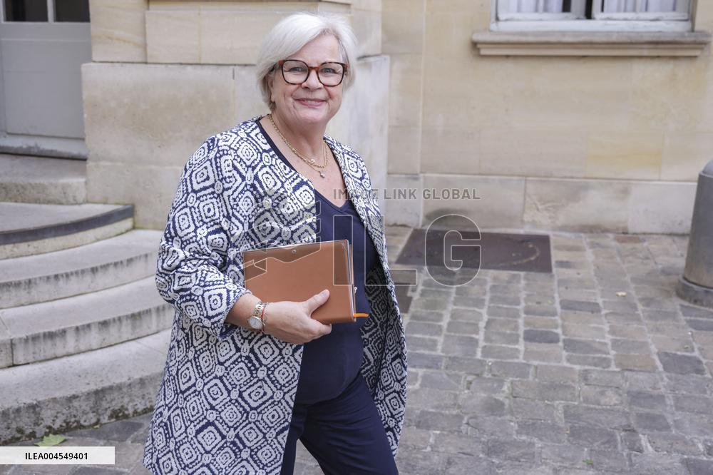 PM Bayrou Press Conference At Hotel De Matignon - Paris