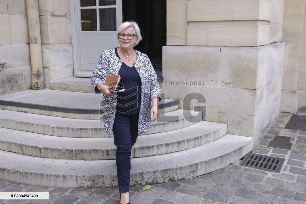 PM Bayrou Press Conference At Hotel De Matignon - Paris
