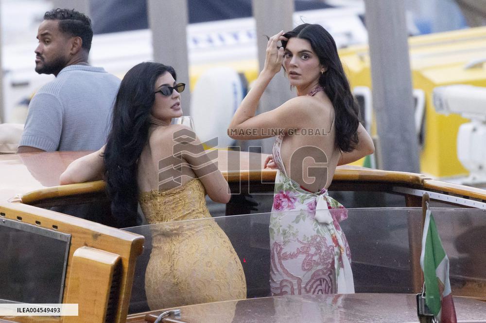 Kylie And Kendall Jenner Spotted Ahead Bezos Wedding - Venice