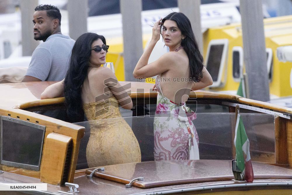 Kylie And Kendall Jenner Spotted Ahead Bezos Wedding - Venice