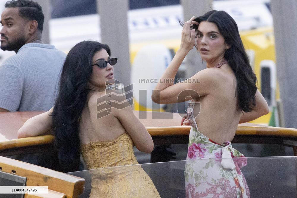 Kylie And Kendall Jenner Spotted Ahead Bezos Wedding - Venice