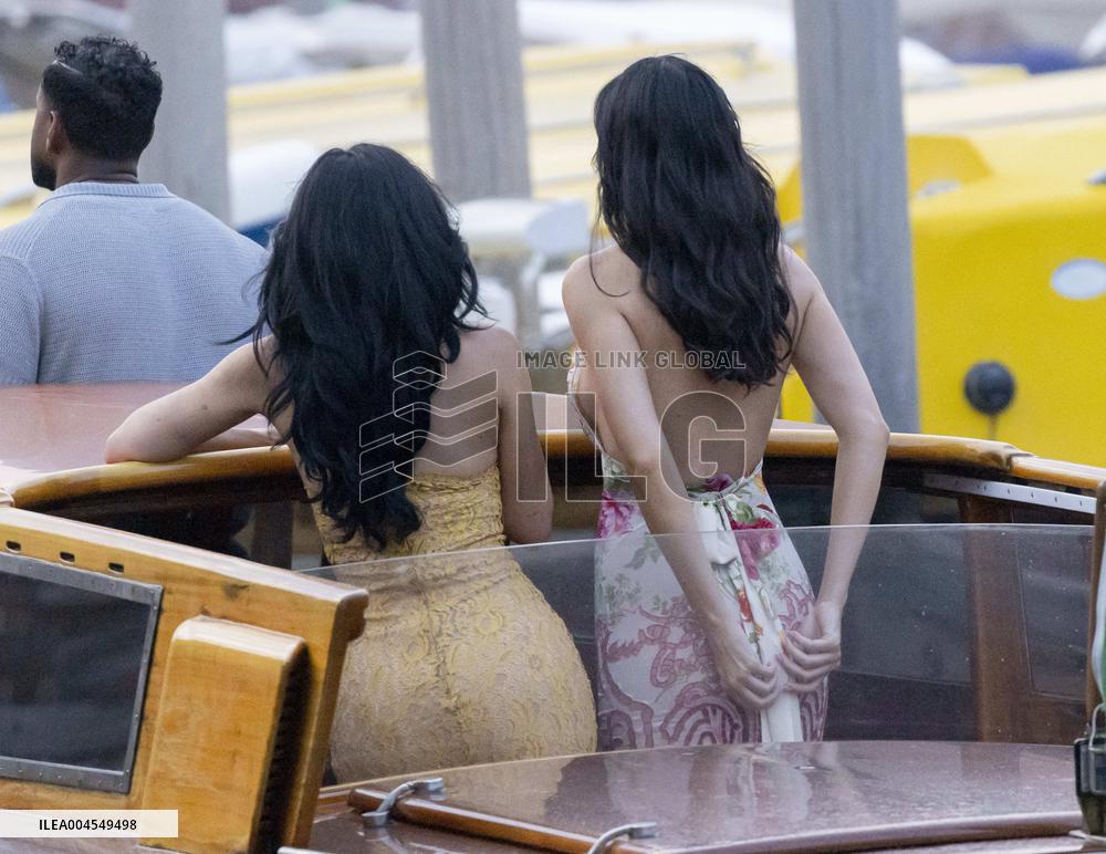 Kylie And Kendall Jenner Spotted Ahead Bezos Wedding - Venice