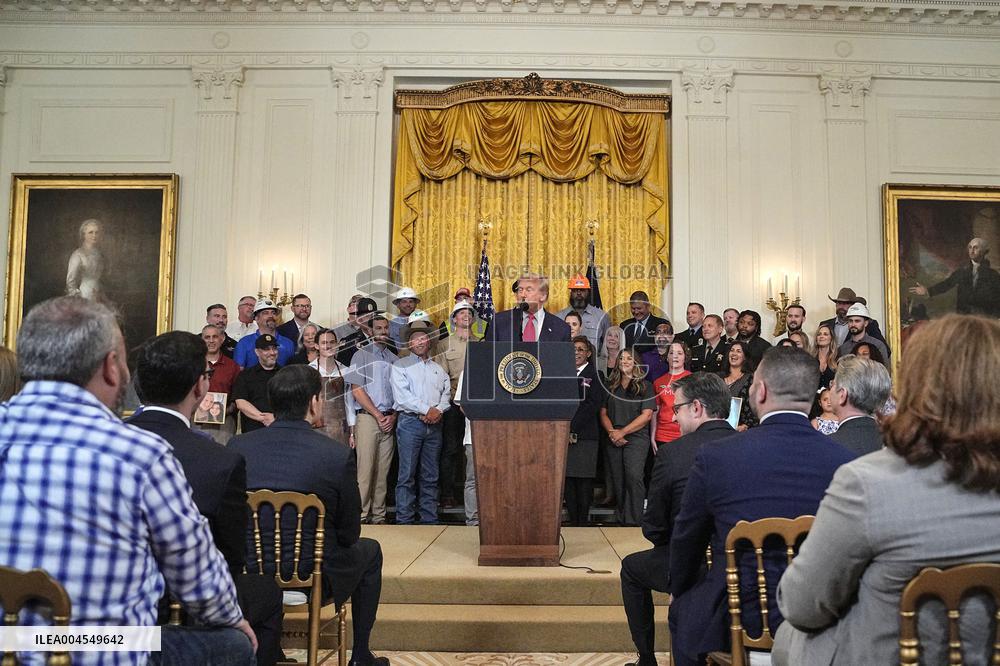 President Donald Trump hosts “One, Big, Beatuiful Event” in Washington, DC